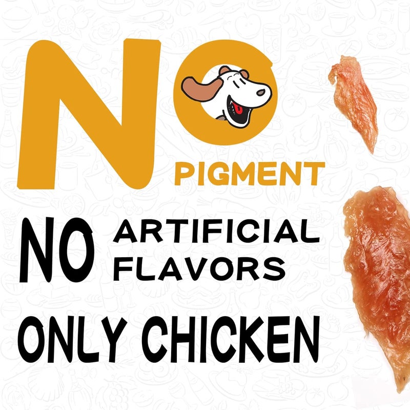 PAWUP Chicken Jerky Dog Treats, Human Grade Chicken Tender, All Natural High Protein Jerky for Dog, Rawhide-Free, No Artificial Flavors, 12.5 oz - Image 4